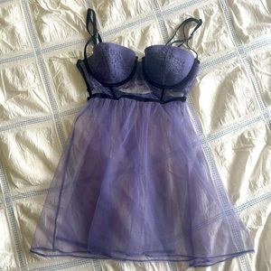 Lingerie Babydoll Bustier